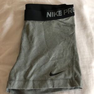 Nike pro spandex shorts